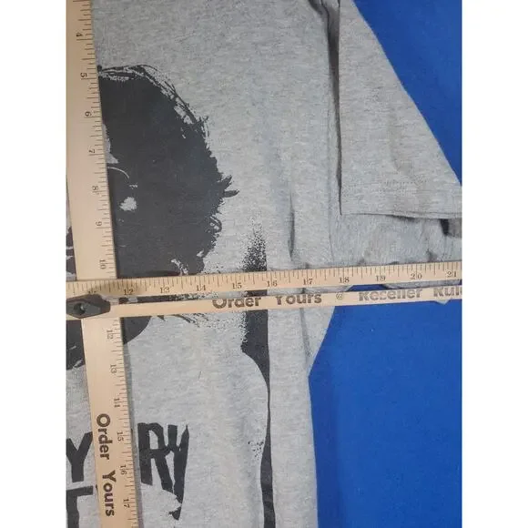 Vintage John Lennon NYC Gray T-Shirt Men's Size Medium - Picture 9 of 12